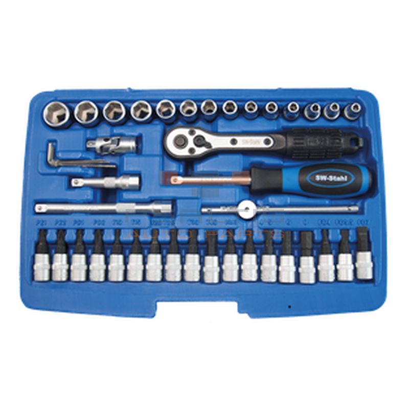 SW-STAHL INDUSTRIAL SOCKET SPANNER SET 41-PIECE (06450L)