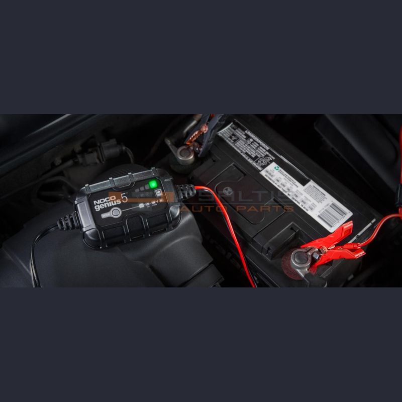 NOCO 5-Amp Battery Charger, Battery Maintainer, and Battery Desulfator (GENIUS5EU) - Image 3