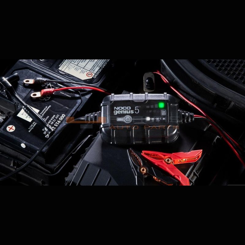 NOCO 5-Amp Battery Charger, Battery Maintainer, and Battery Desulfator (GENIUS5EU) - Image 7