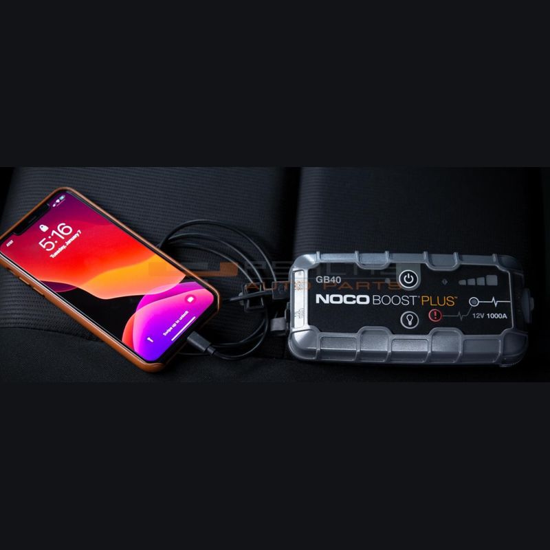 NOCO 1,000 Amp UltraSafe Lithium Jump Starter (GB40) - Image 8